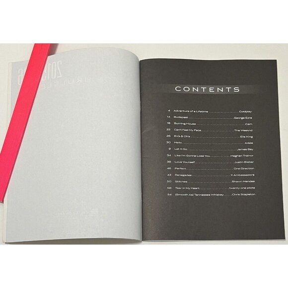 Hal Leonard Chart Hits of 2015-2016 Ukulele 14 Hottest Singles Sheet Music NEW - Picture 3 of 6